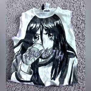 Never worn, Billie Eilish muscle tank